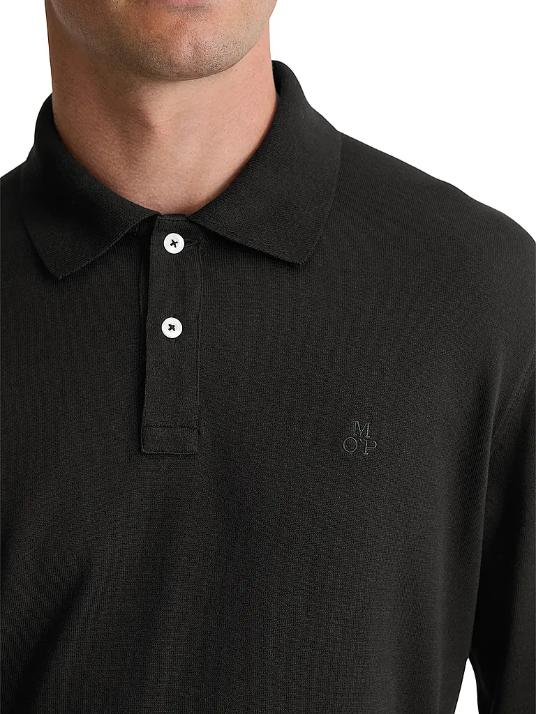 MARC O'POLO | Poloshirt | schwarz