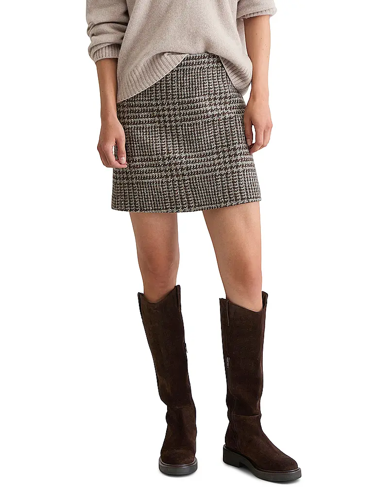 MARC O'POLO | Produktname: Minirock
Marke: MARC O'POLO
Farbe: grau
Kategorien: Mode,Damen

Material: Wolle,Polyacryl / Acryl
Musterung: Karo
Stil: Casual,Pure | Gris