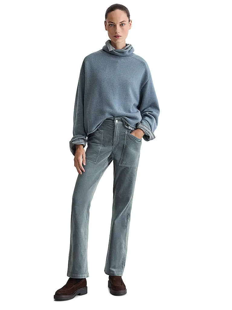 MARC O'POLO | Pull à col roulé | Bleu