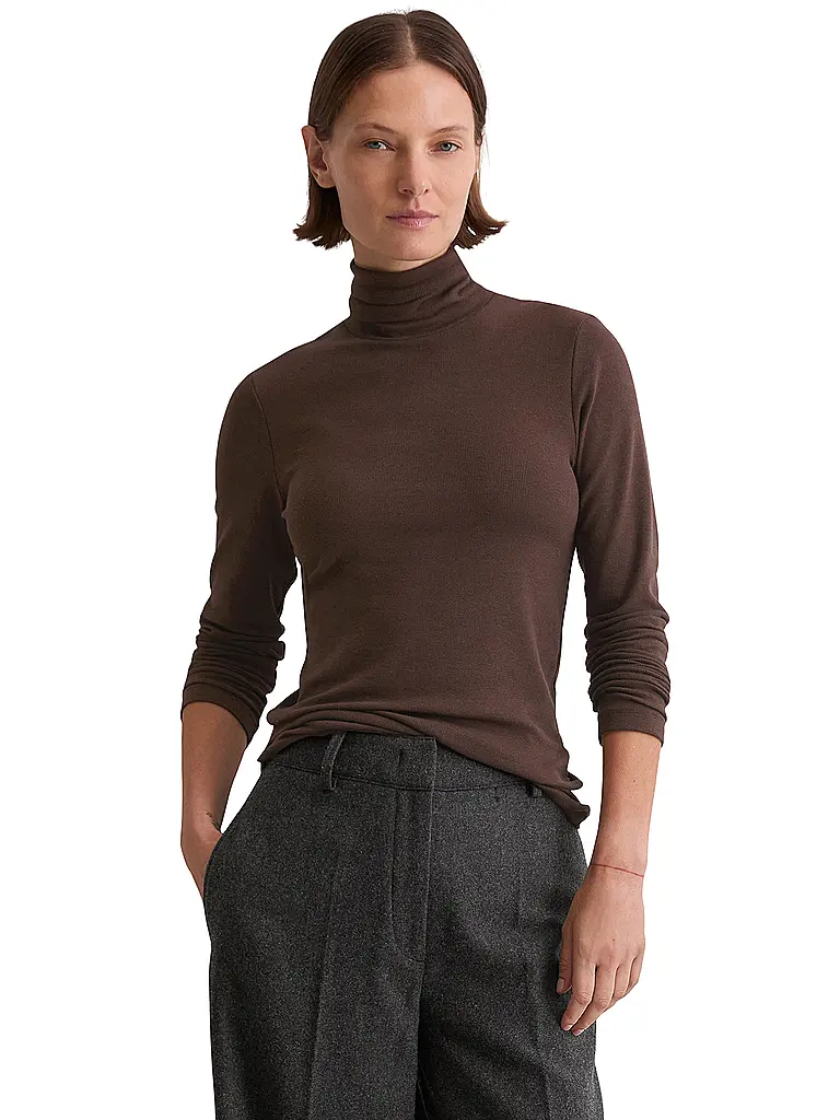 MARC O'POLO | Pull à col roulé | braun