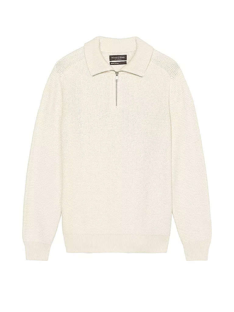 MARC O'POLO | Pull Troyer | weiss