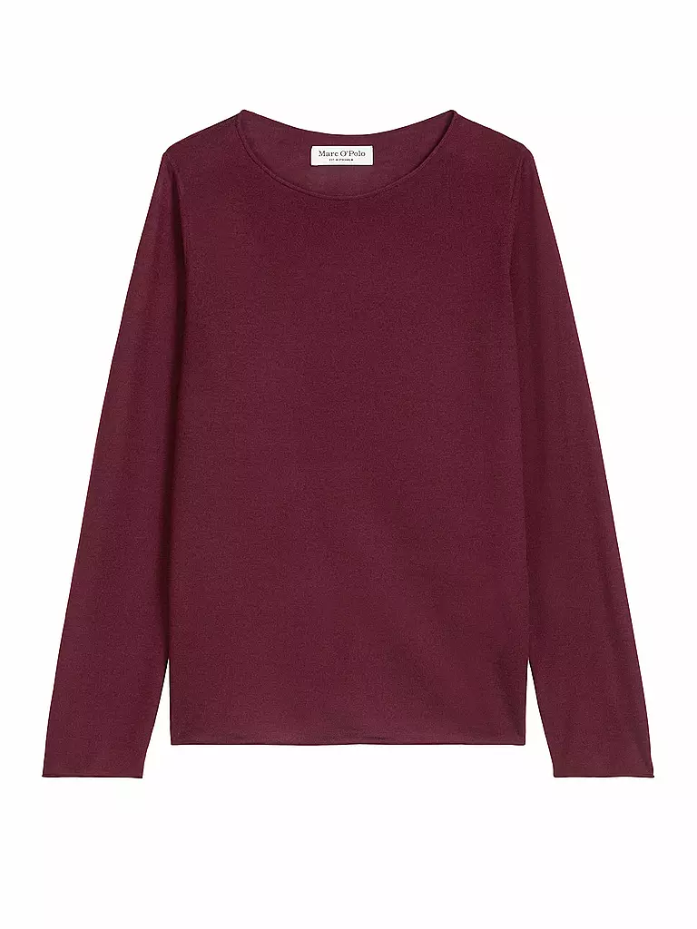 MARC O'POLO | Pull | dunkelrot