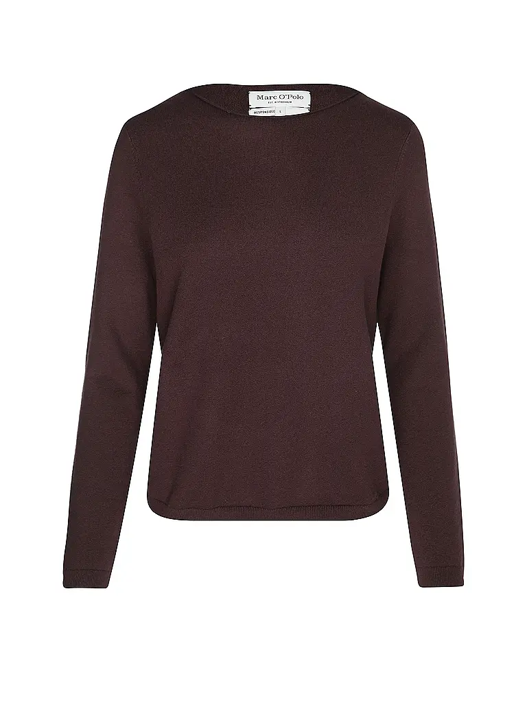 MARC O'POLO | Pull | dunkelrot