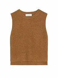 MARC O'POLO | Pullunder  | Marron