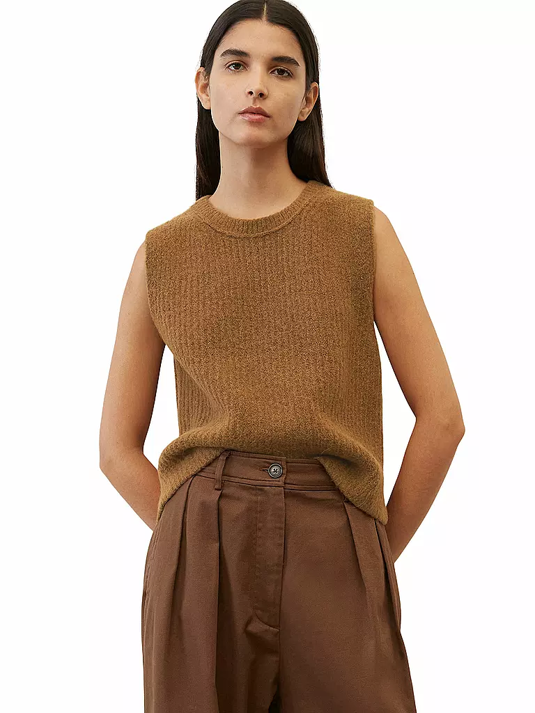 MARC O'POLO | Pullunder  | Marron