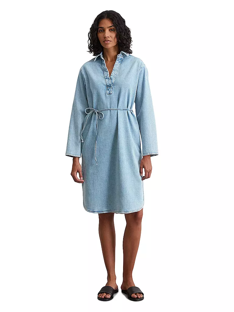 MARC O'POLO | Robe midi | hellblau