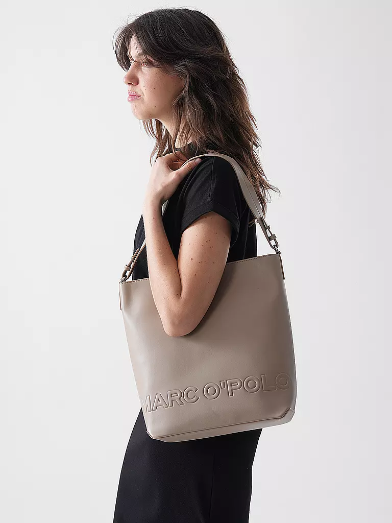 MARC O'POLO | Sac - Hobo Small | hellbraun