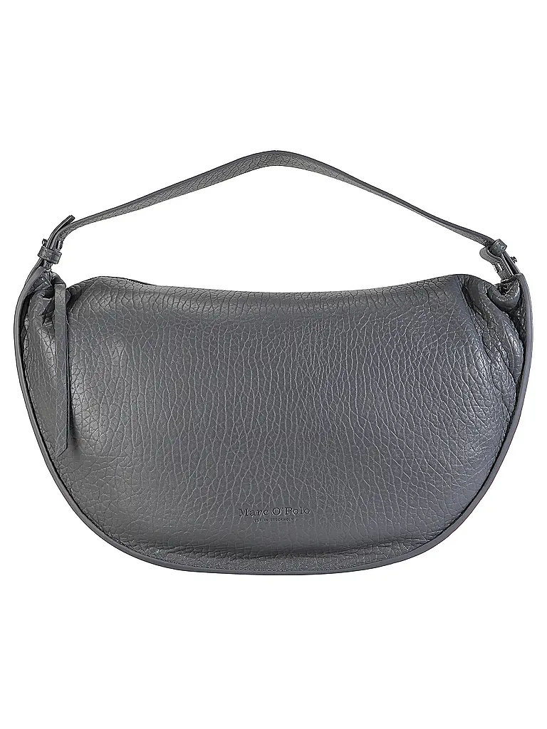 MARC O'POLO | Sac en cuir - Hobo Bag Medium | Gris