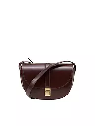 MARC O'POLO | Sac en cuir - Petit sac bandoulière | Rouge foncé