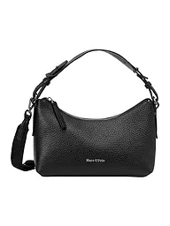 MARC O'POLO | Sac en cuir - Sac bandoulière moyen | Noir