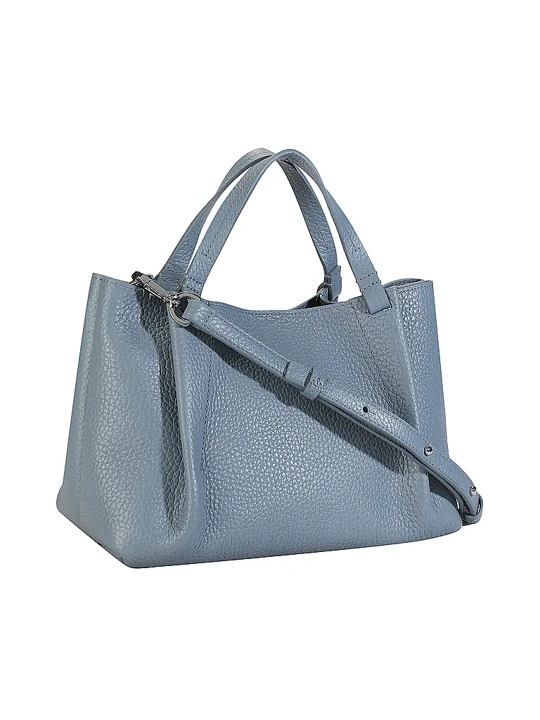 MARC O'POLO | Sac en cuir - Sac bandoulière moyen | Bleu