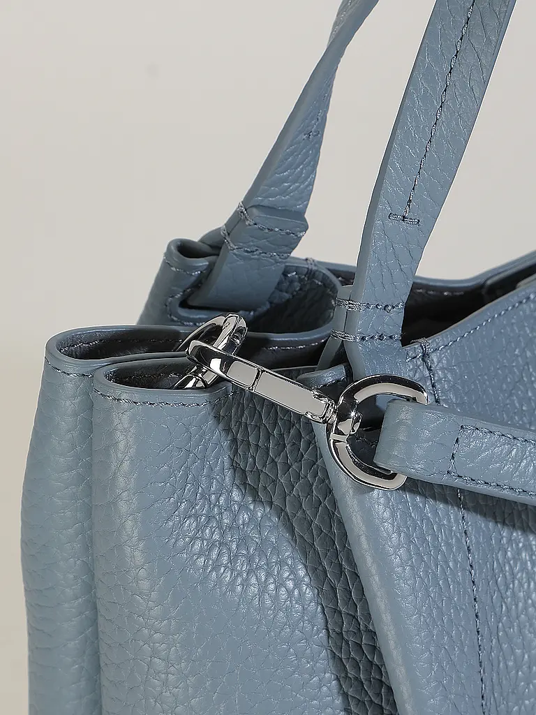 MARC O'POLO | Sac en cuir - Sac bandoulière moyen | Bleu