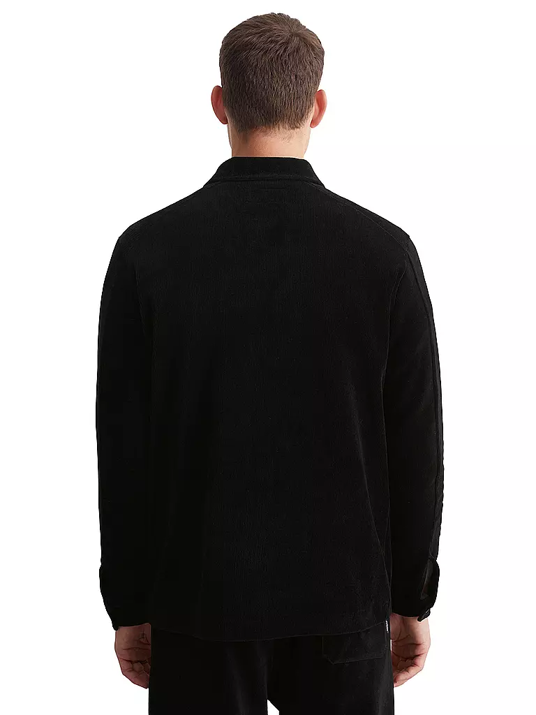 MARC O'POLO | Samtjacke  | Noir
