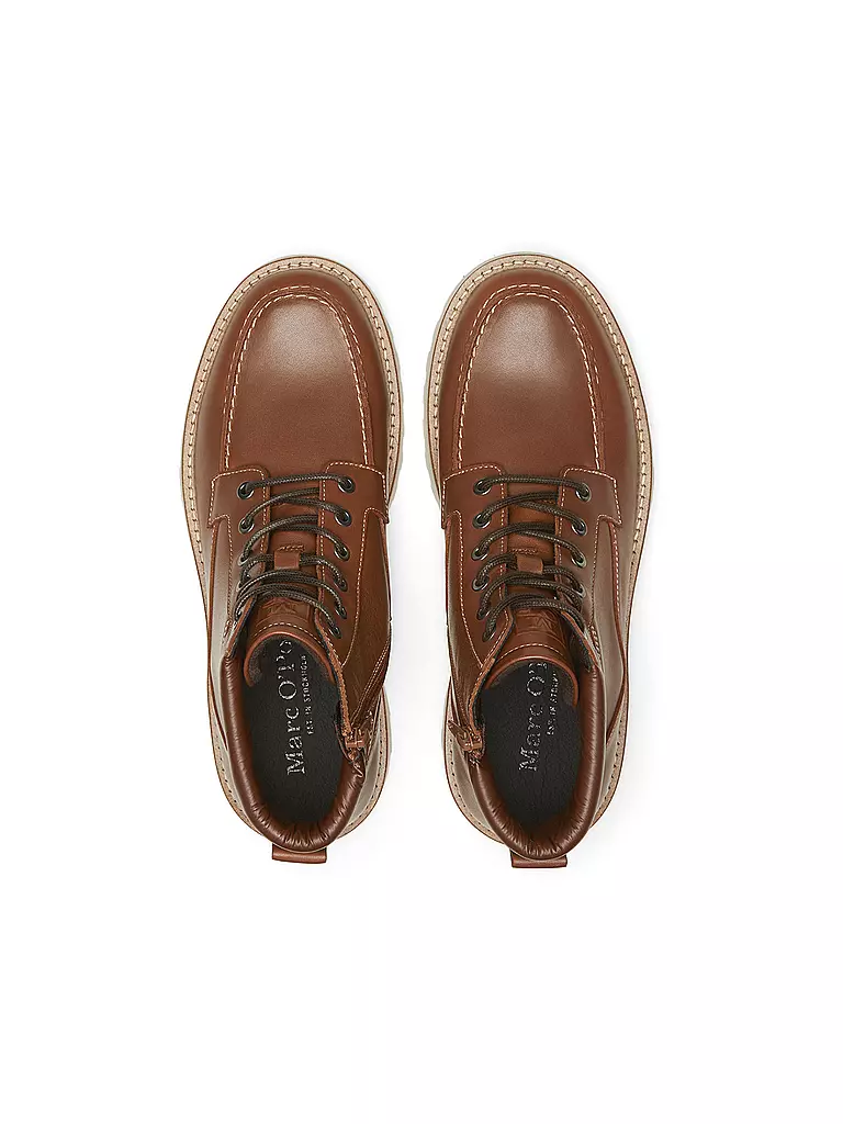 MARC O'POLO | Schnürboots | Marron clair