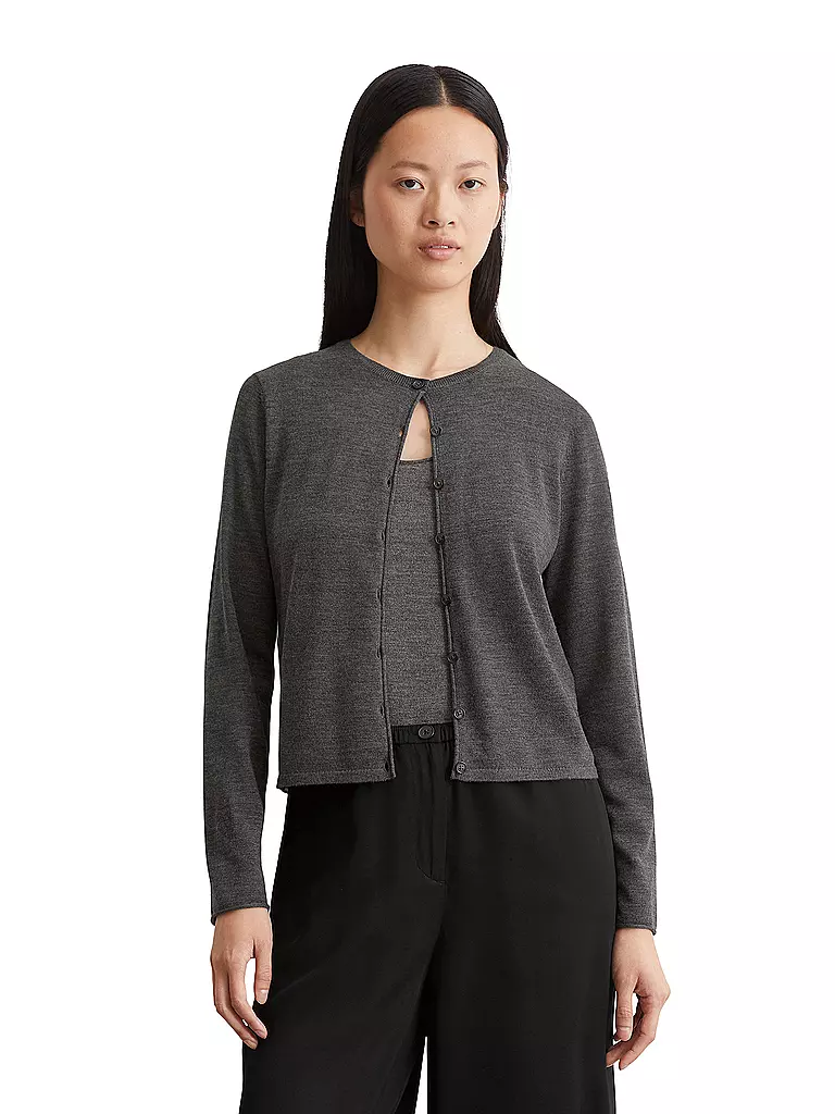 MARC O'POLO | Strickjacke  | Gris