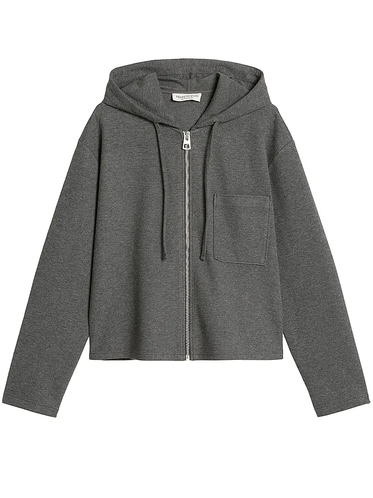 MARC O'POLO | Sweatjacke | grau