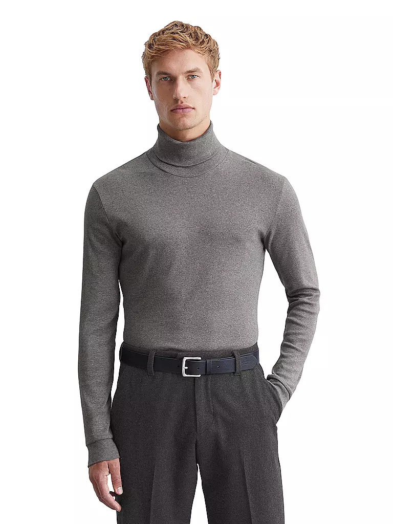 MARC O'POLO | T-shirt à col roulé | Gris