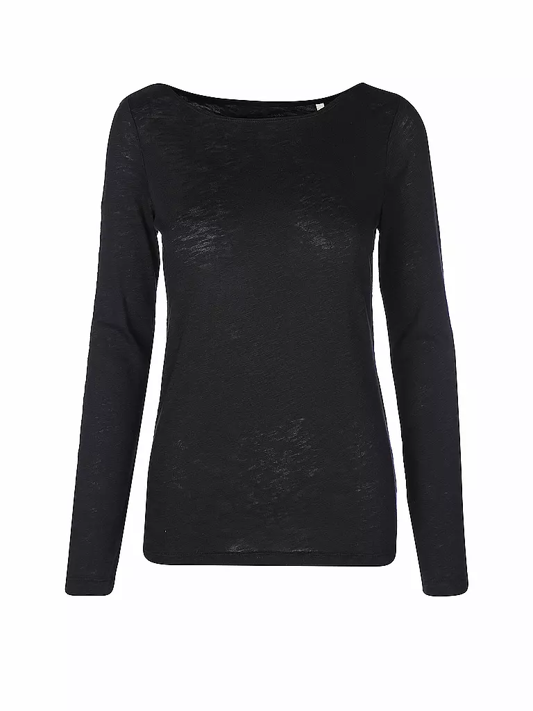 MARC O'POLO | T-shirt à manches longues | schwarz