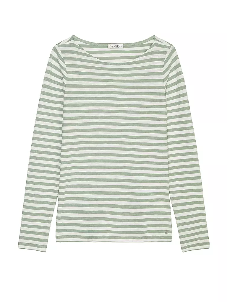 MARC O'POLO | T-shirt à manches longues | hellgrün