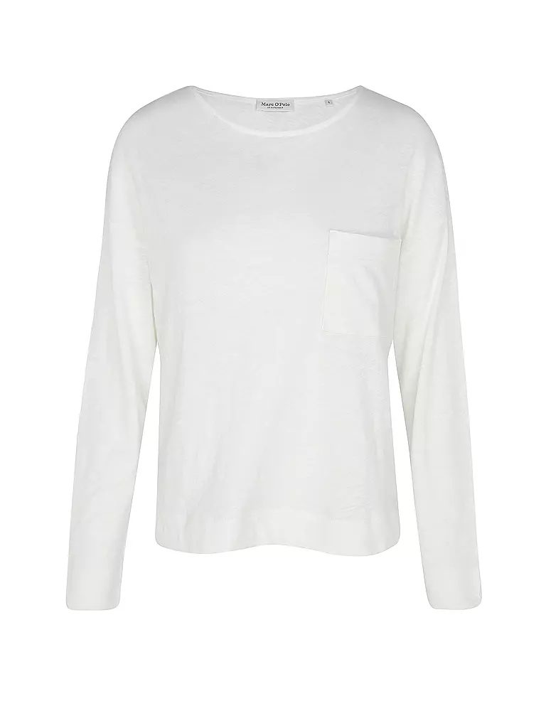 MARC O'POLO | T-shirt à manches longues | weiss