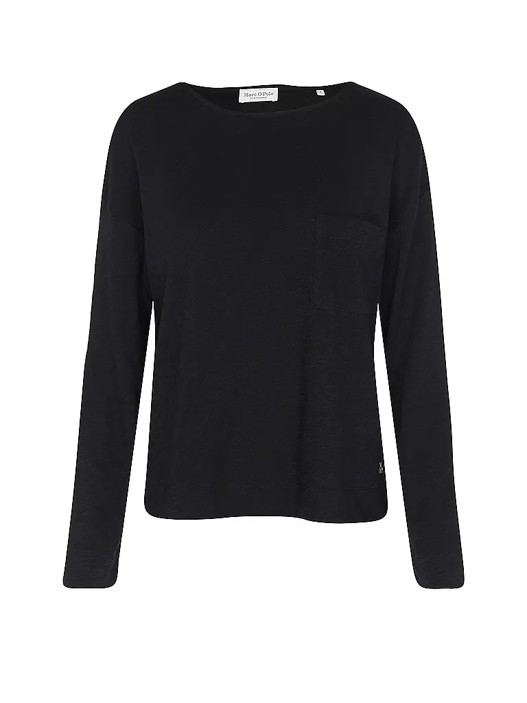MARC O'POLO | T-shirt à manches longues | dunkelblau