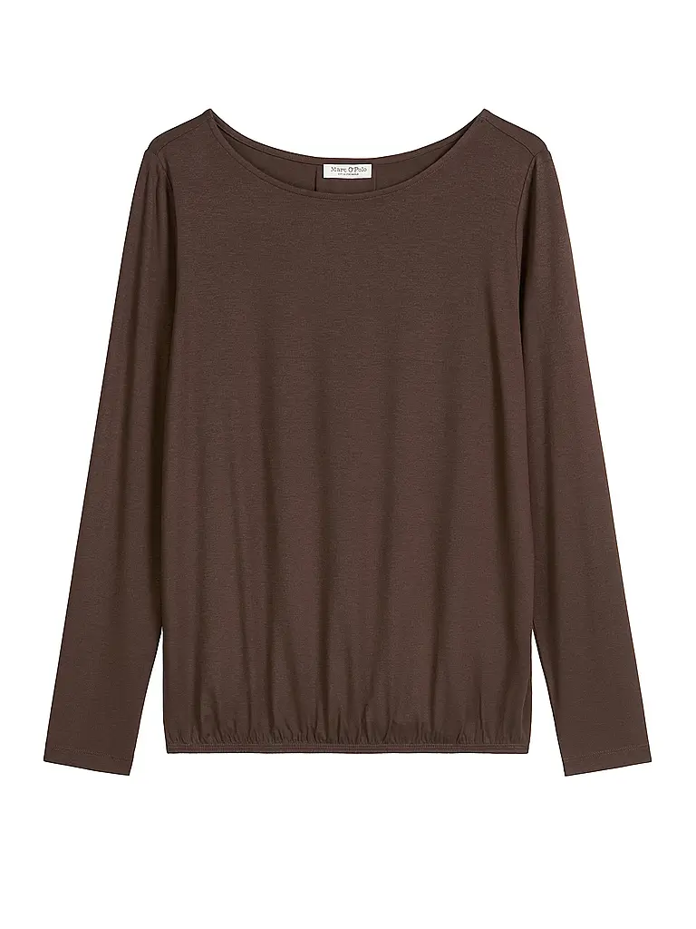 MARC O'POLO | T-shirt à manches longues | braun