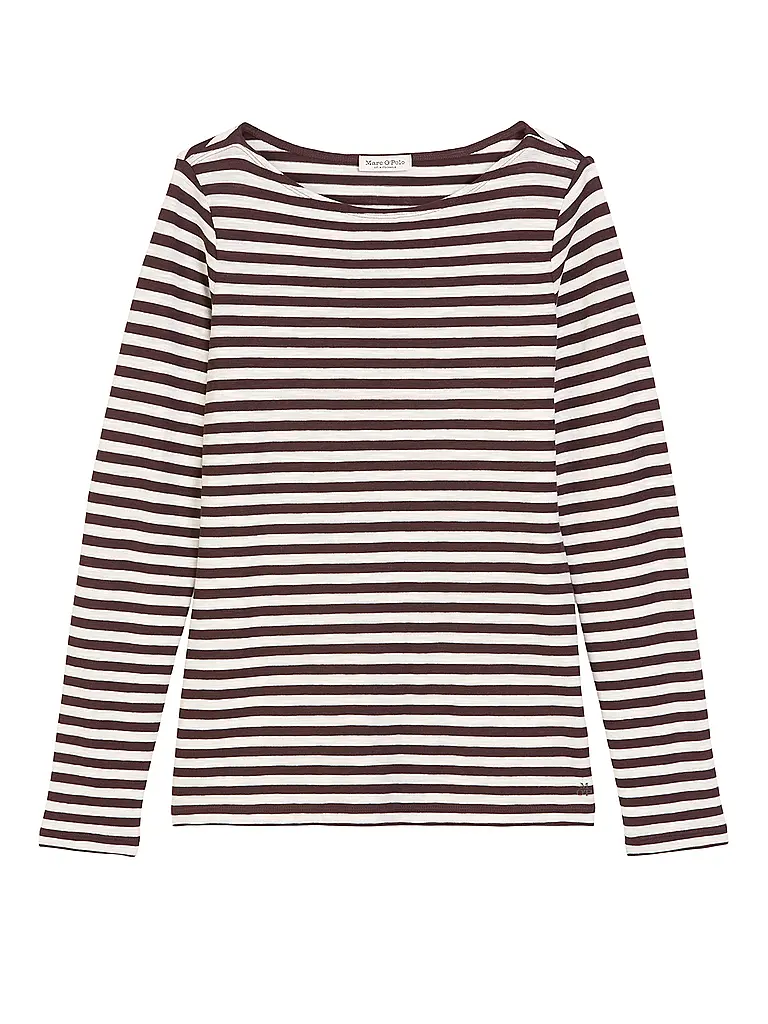 MARC O'POLO | T-shirt à manches longues | Rouge foncé