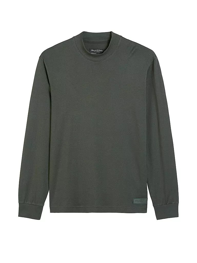 MARC O'POLO | T-shirt à manches longues | dunkelgrün