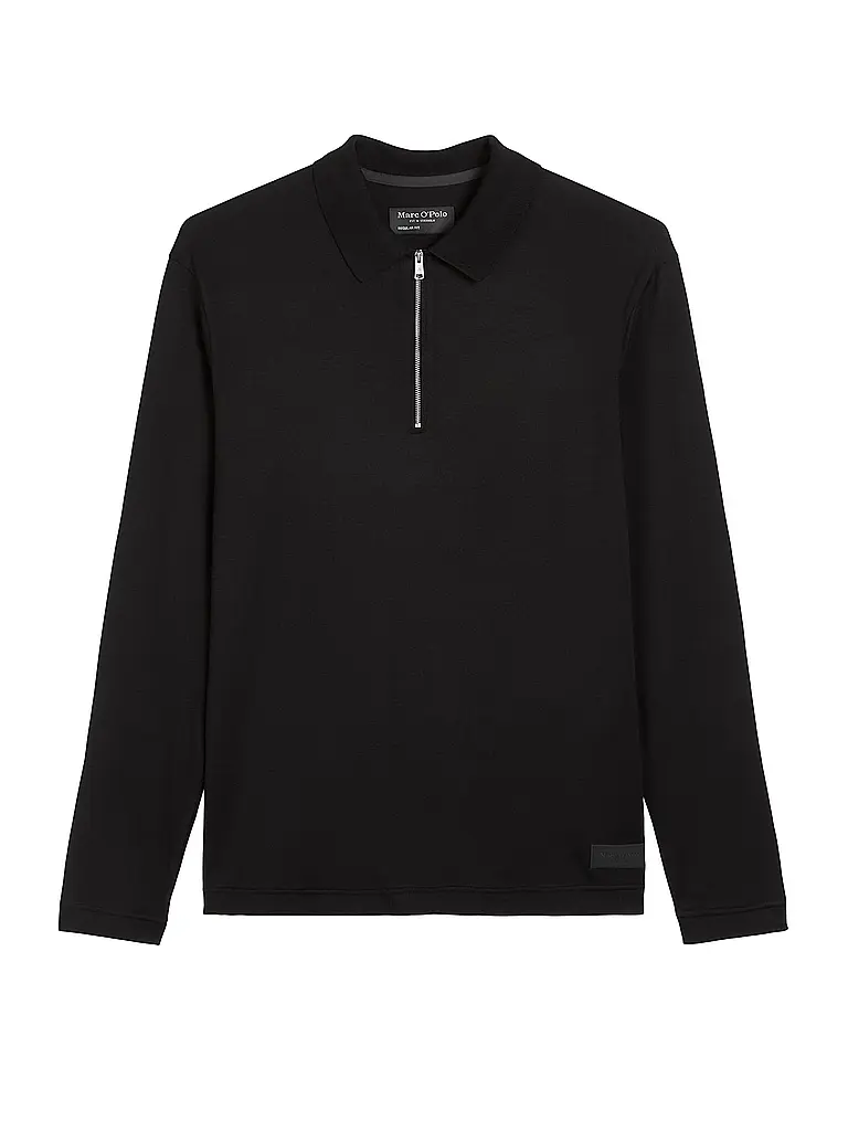 MARC O'POLO | T-shirt à manches longues | schwarz