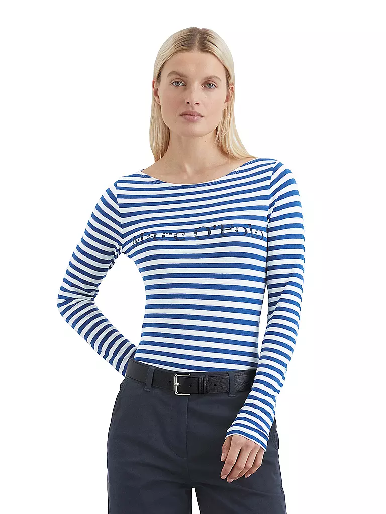 MARC O'POLO | T-shirt à manches longues | blau