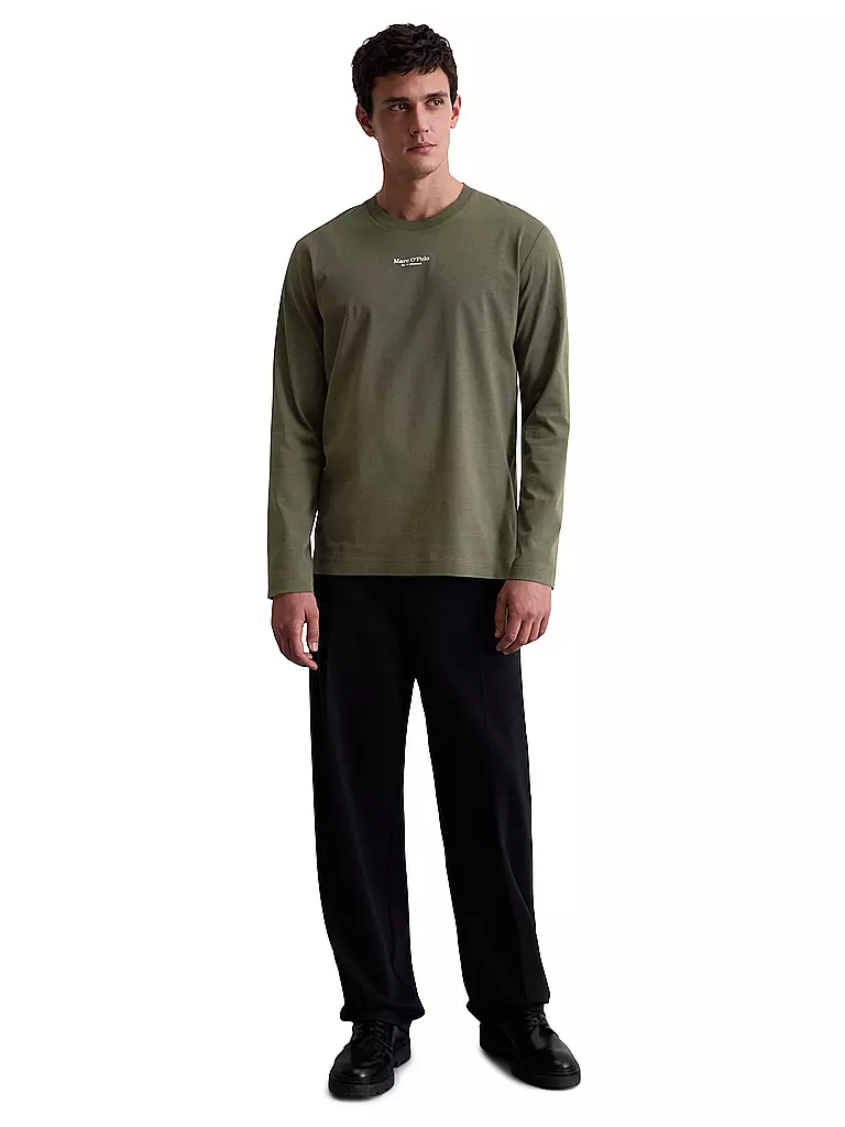 MARC O'POLO | T-shirt à manches longues | olive