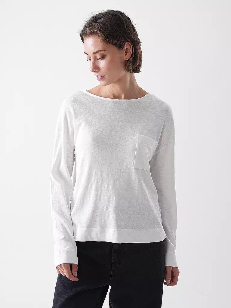 MARC O'POLO | T-shirt à manches longues | weiss