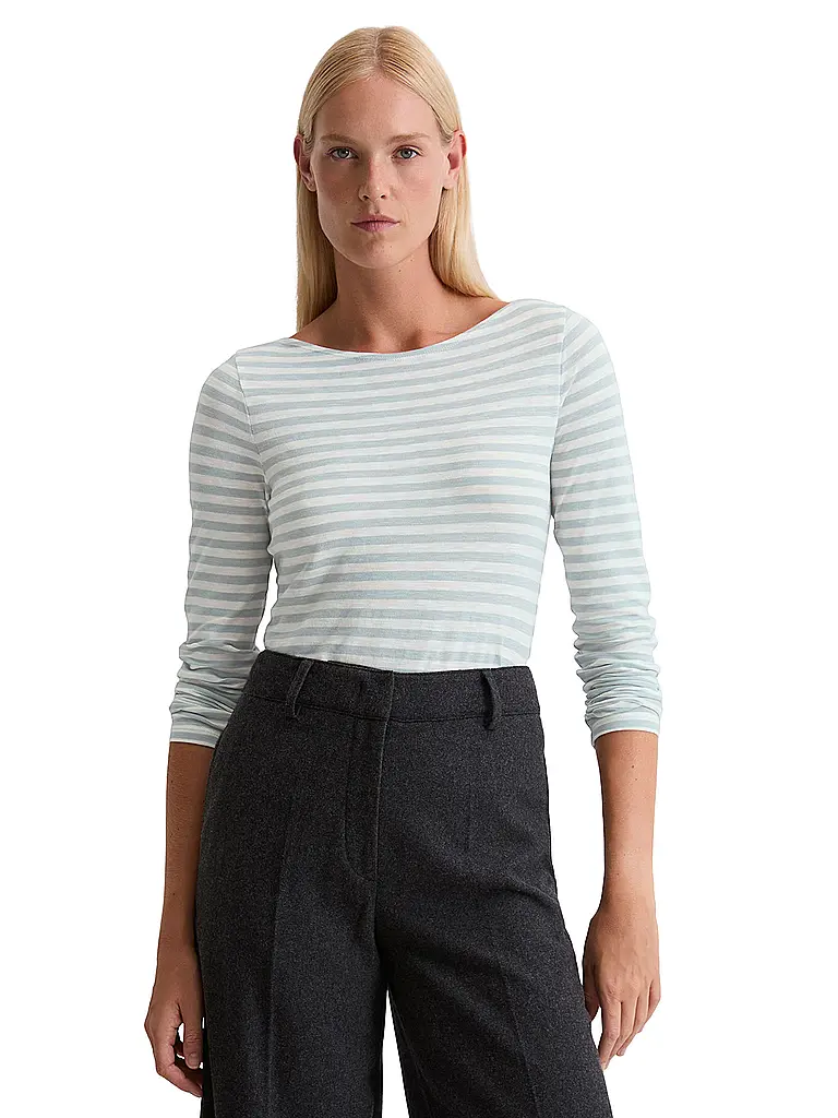 MARC O'POLO | T-shirt à manches longues | hellblau