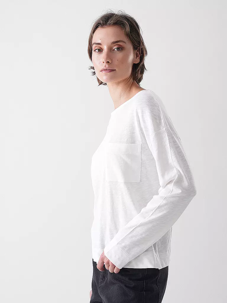 MARC O'POLO | T-shirt à manches longues | weiss