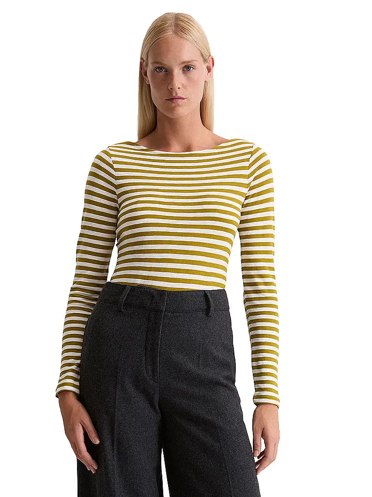MARC O'POLO | T-shirt à manches longues | olive