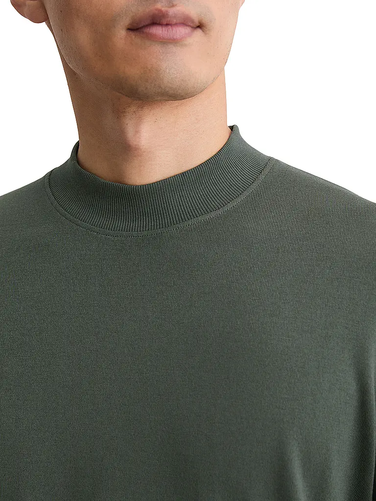 MARC O'POLO | T-shirt à manches longues | dunkelgrün