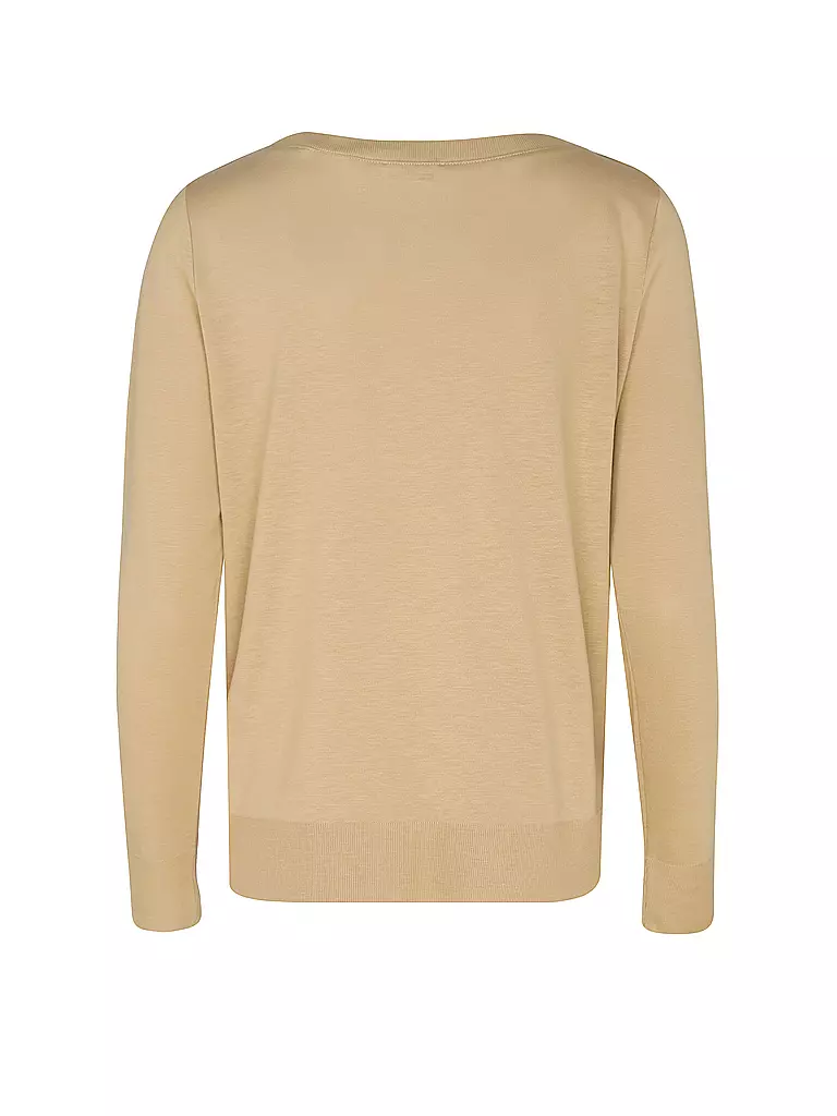 MARC O'POLO | T-shirt à manches longues | hellbraun