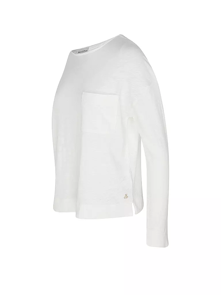 MARC O'POLO | T-shirt à manches longues | weiss