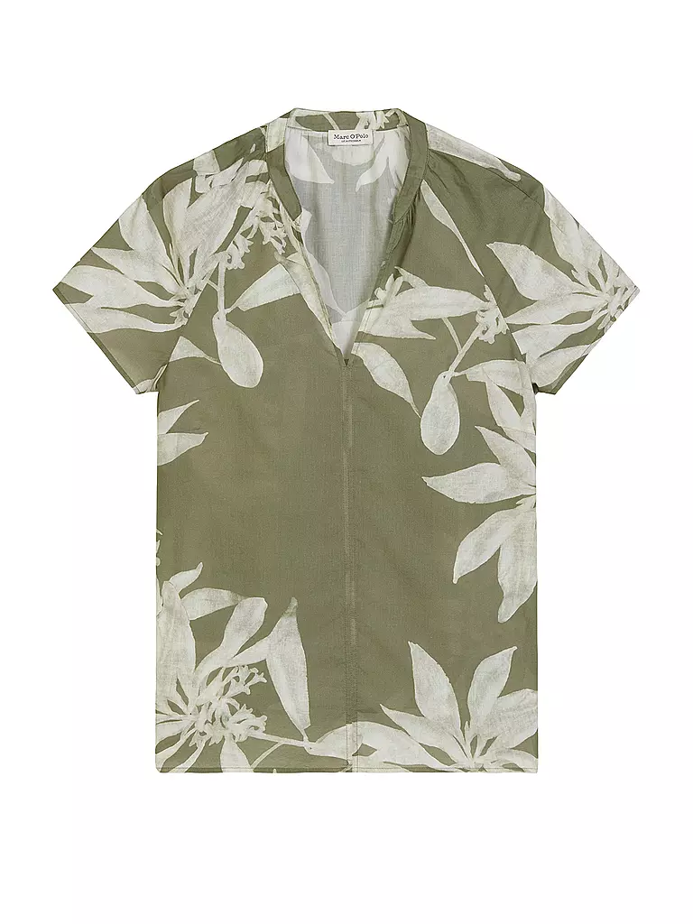 MARC O'POLO | T-shirt blouse | Olive