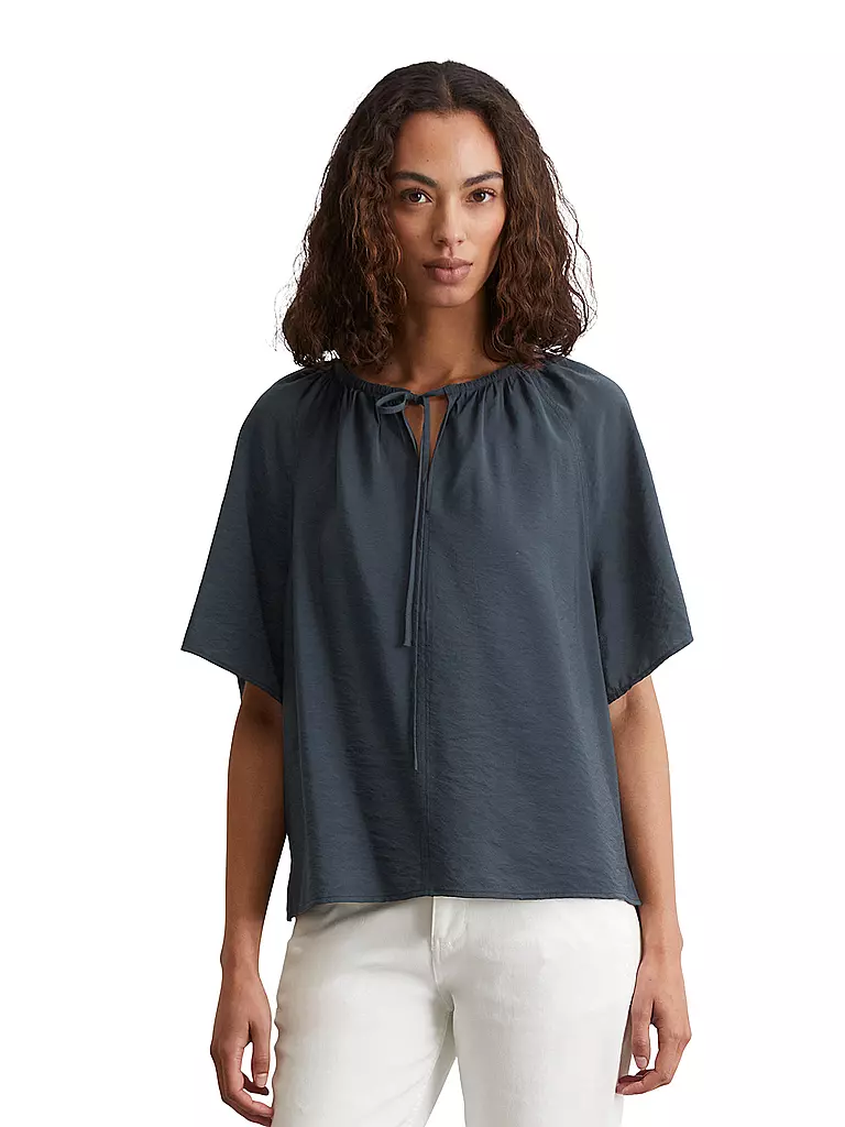 MARC O'POLO | T-shirt blouse | Bleu foncé