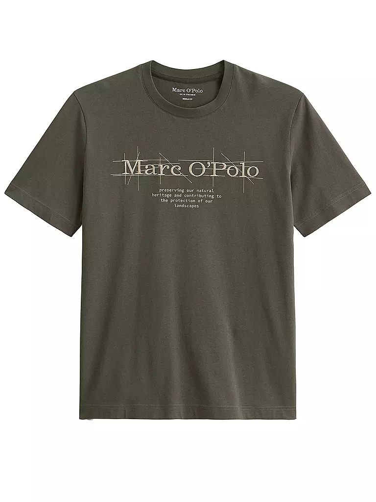 MARC O'POLO | T-shirt | Marron