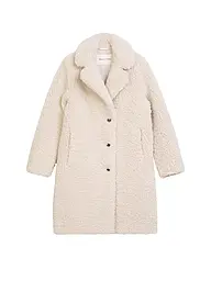 MARC O'POLO | Veste aspect fourrure | Crème