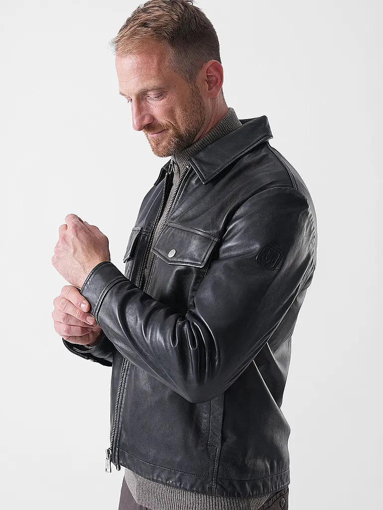 MARC O'POLO | Veste en cuir | 