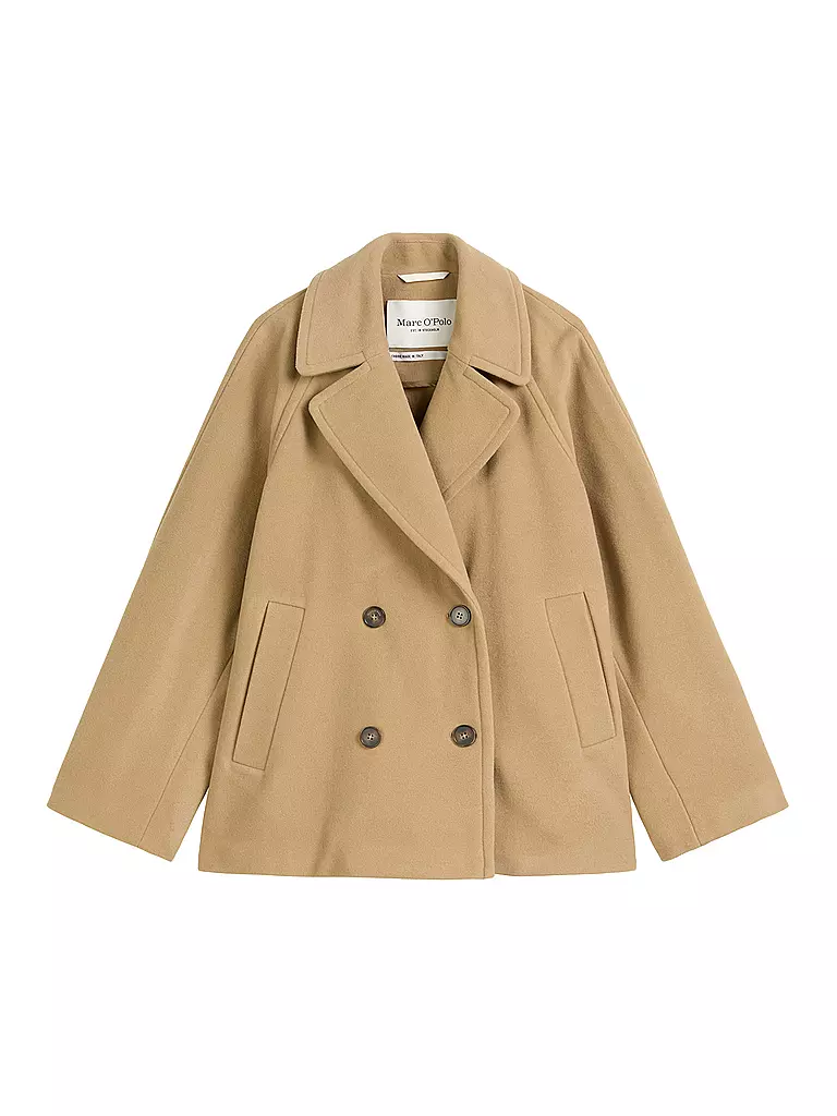 MARC O'POLO | Veste en laine | hellbraun