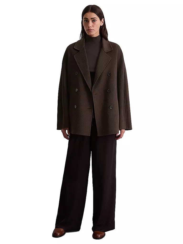 MARC O'POLO | Veste en laine | Marron