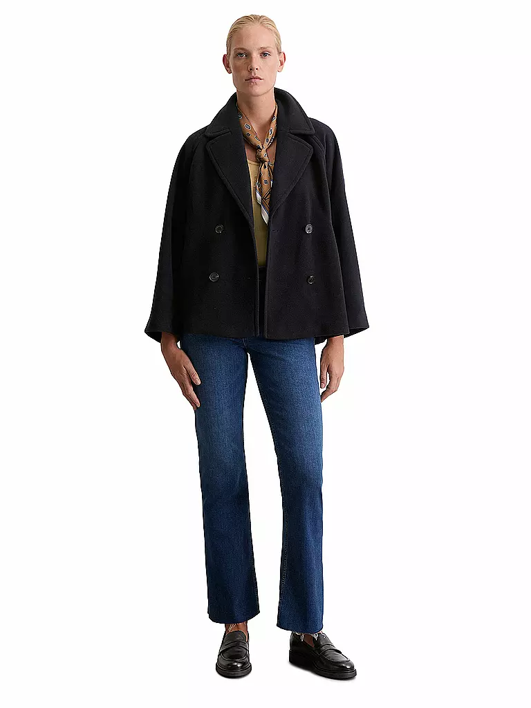 MARC O'POLO | Veste en laine | dunkelblau