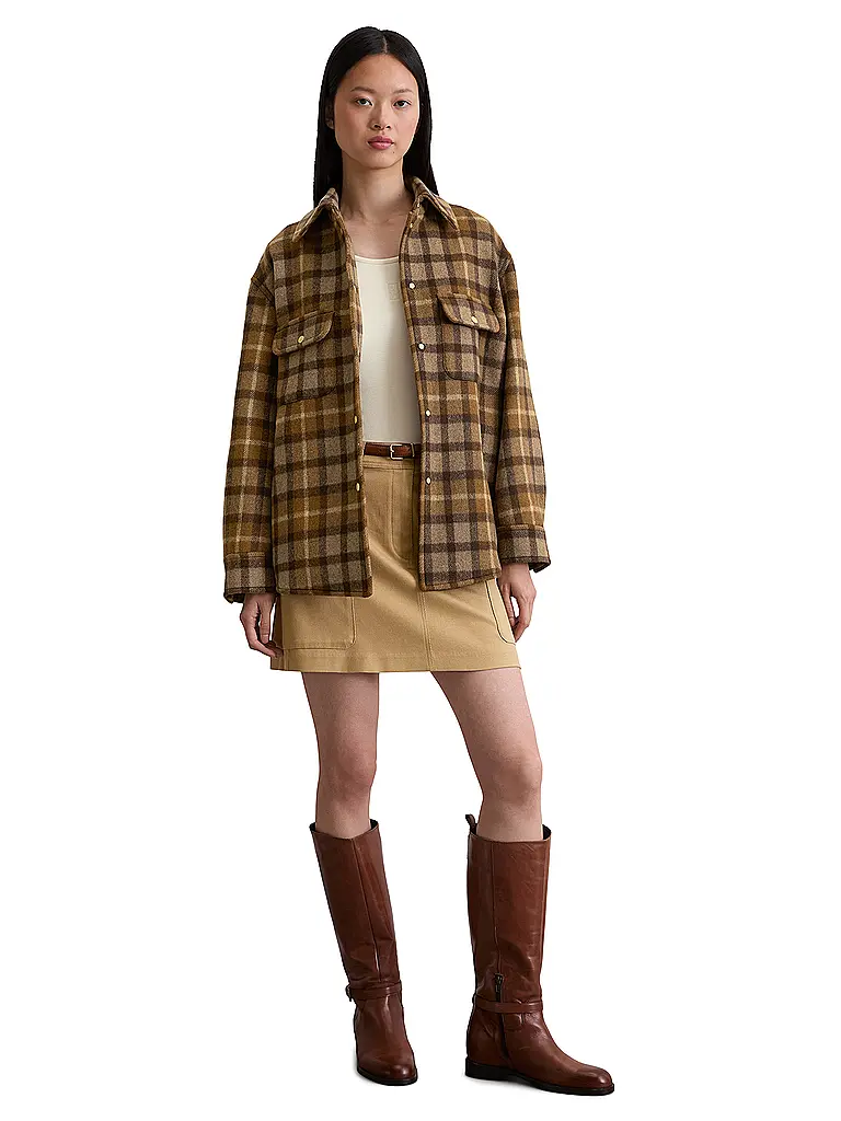 MARC O'POLO | Veste en laine | braun