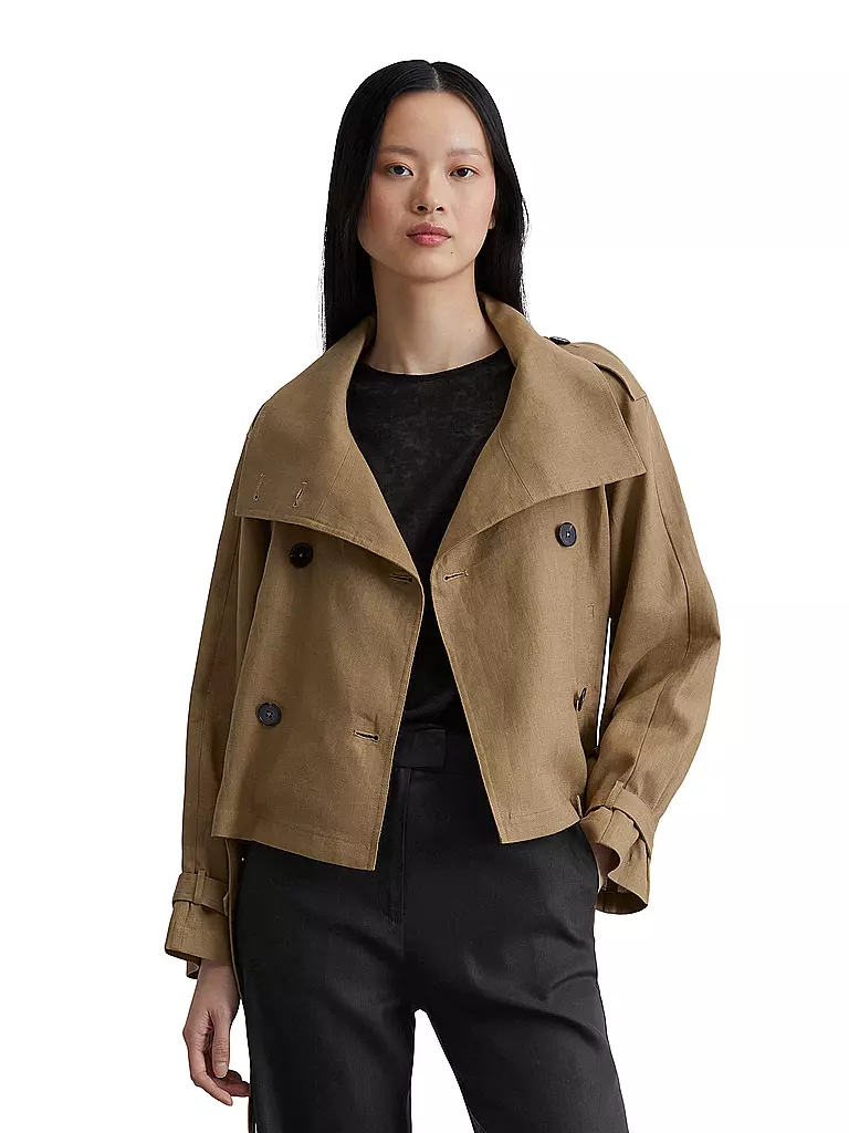 MARC O'POLO | Veste en lin | Marron