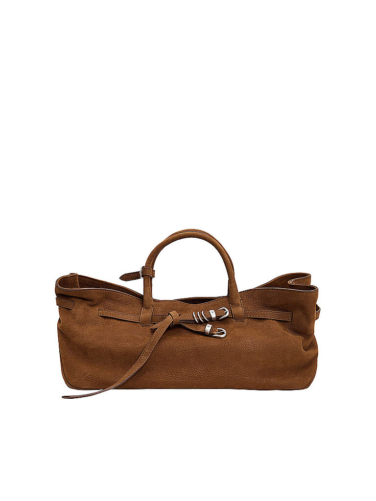 Sac en cuir - Sac baguette GRANDMA USED BAG marron