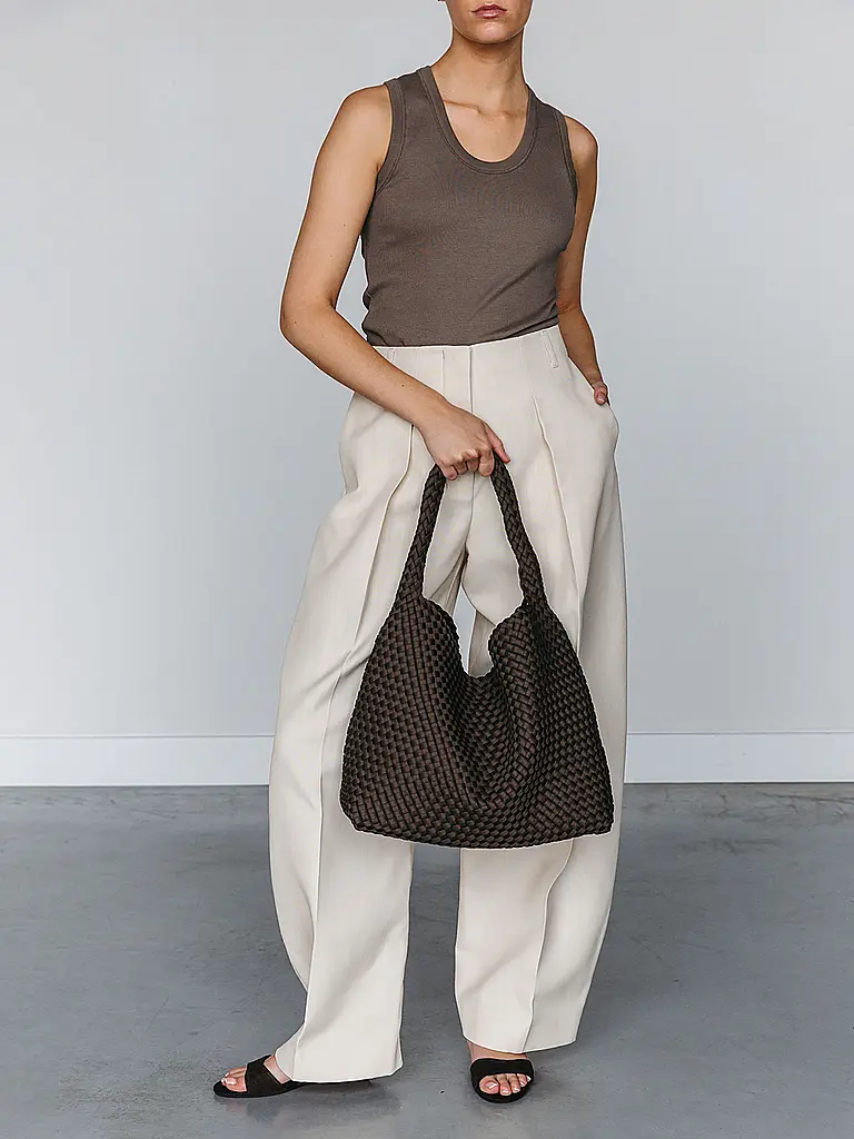 MARREA | Sac - Hobo BUCKET DI NERO Large | Marron